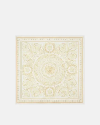 Barocco stor silkefoulard 90 cm