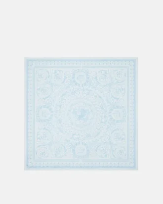 Barocco stor silkefoulard 90 cm