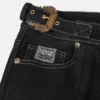 Baroque Buckle Flared Jeans