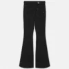 Baroque Buckle Flared Jeans
