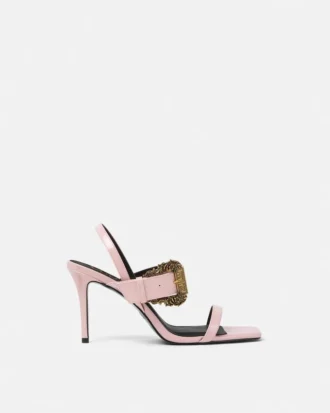 Baroque Buckle Patent Emily sandaler
