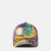 Baseballkasket i twill med print