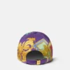 Baseballkasket i twill med print