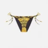 Bikinibukser i nylonblanding med print