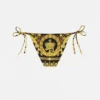 Bikinibukser i nylonblanding med print
