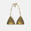 Bikinitop i nylonblanding med print