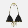 Bikinitop i nylonblanding med print