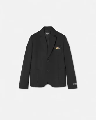 Blazer i uldblanding til børn