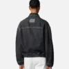 Blousonjakke i dekoreret denim