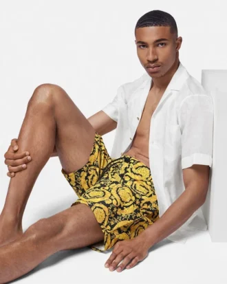 Boardshorts med print
