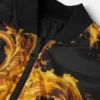 Bomberjakke med print