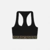 Bomulds-jersey bralette med rund halsudskæring