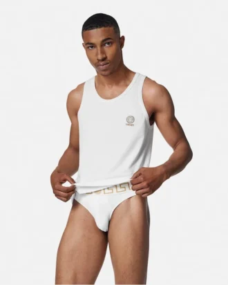 Bomulds-jersey-thong