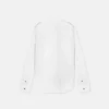 Bomulds-poplin skjorte i regular fit