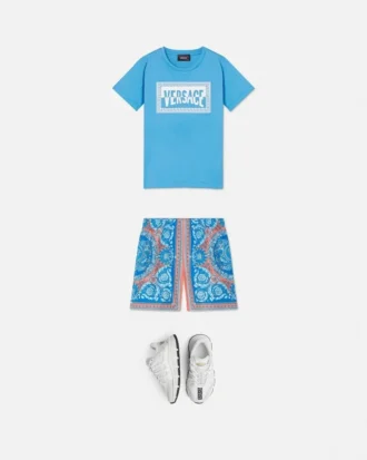 Børne-badeshorts med print