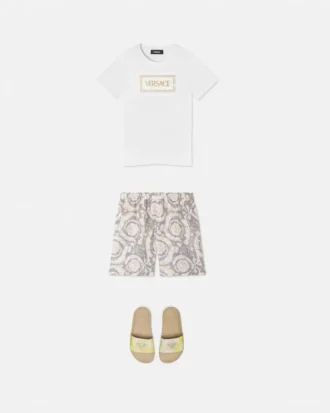 Børne-badeshorts med print