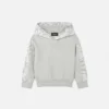 Børne-hoodie i bomuldsjersey med print