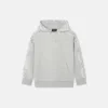 Børne-hoodie i bomuldsjersey med print