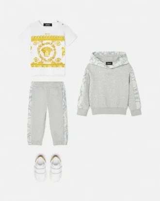 Børnet-shirt i bomuldsjersey med print