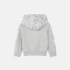 Børne-hoodie i bomuldsjersey med print