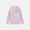 Børne-hoodie i bomuldsjersey med print
