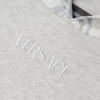 Børne-hoodie i bomuldsjersey med print