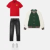Børne-polo i bomulds-piqué med print