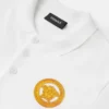 Børne-polo i bomulds-piqué med print