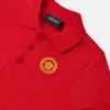 Børne-polo i bomulds-piqué med print