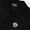 Børne-polo i broderet bomulds-piqué