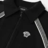 Børne-sweatshirt i bomuldsjersey med lynlås