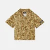 Børnebluse i cady med print