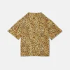 Børnebluse i cady med print