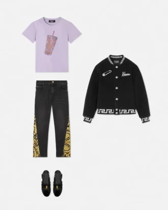 Børnejeans med print