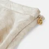 Børneplisseret nederdel i twill med print