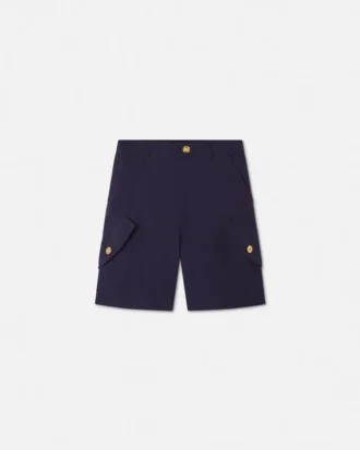 Børneshorts i bomulds-poplin
