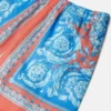 Børneshorts i bomulds-poplin med print