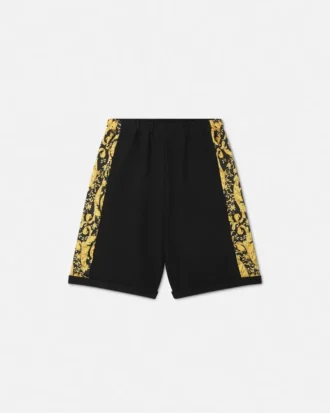 Børneshorts i Milano-sting med print