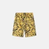 Børneshorts i silketwill med print