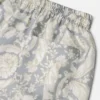 Børneshorts i silketwill med print