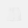 Børnesweatshorts i broderet bomuldsjersey Børnesweatshorts i broderet bomuldsjersey