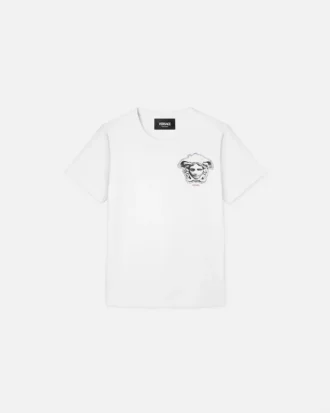 Børnet-shirt i bomuldsjersey med print