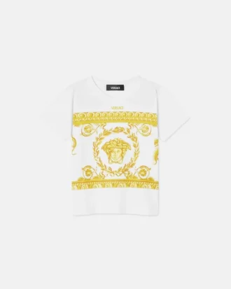 Børnet-shirt i bomuldsjersey med print