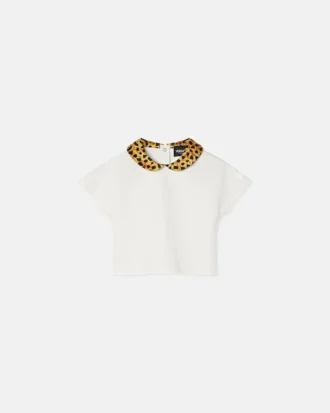 Børnet-shirt i bomuldsjersey med print