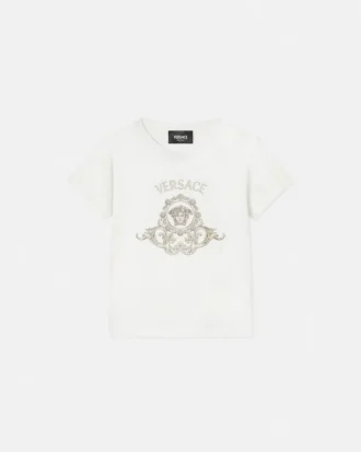 Børnet-shirt i bomuldsjersey med print
