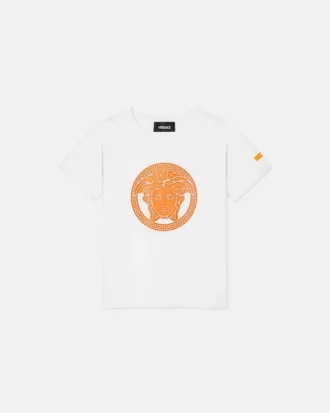 Børnet-shirt i bomuldsjersey med print