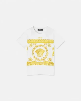 Børnet-shirt i bomuldsjersey med print