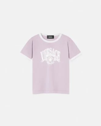 Børnet-shirt i bomuldsjersey med print