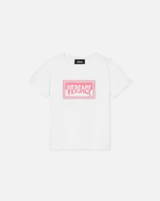 Børnet-shirt i bomuldsjersey med print