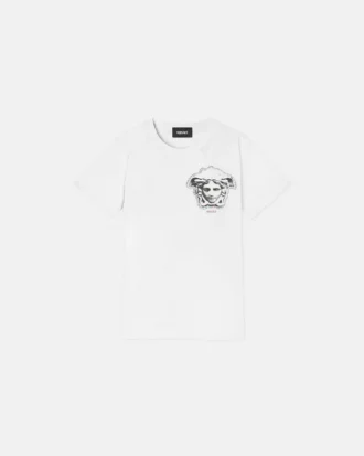 Børnet-shirt i bomuldsjersey med print
